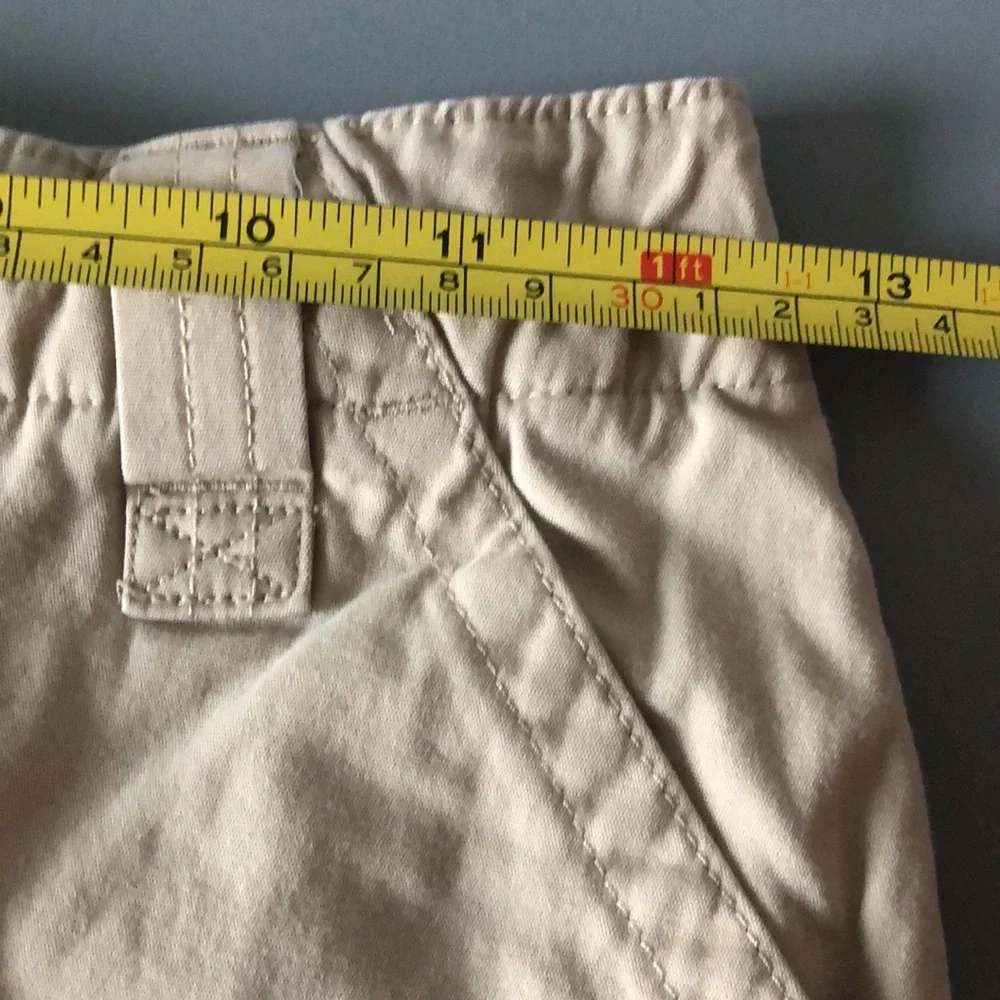 Land's End Skirt Girls Size 10 Tan Khaki Cargo‎